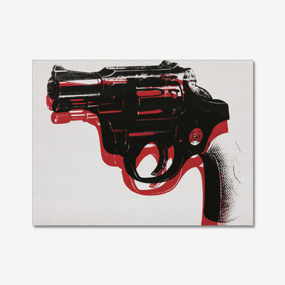 ANDY WARHOL GUN ART