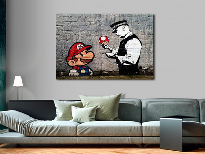 BANKSY SUPER MARIO