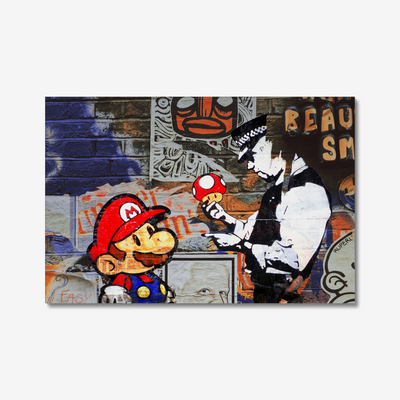 BANKSY SUPER MARIO