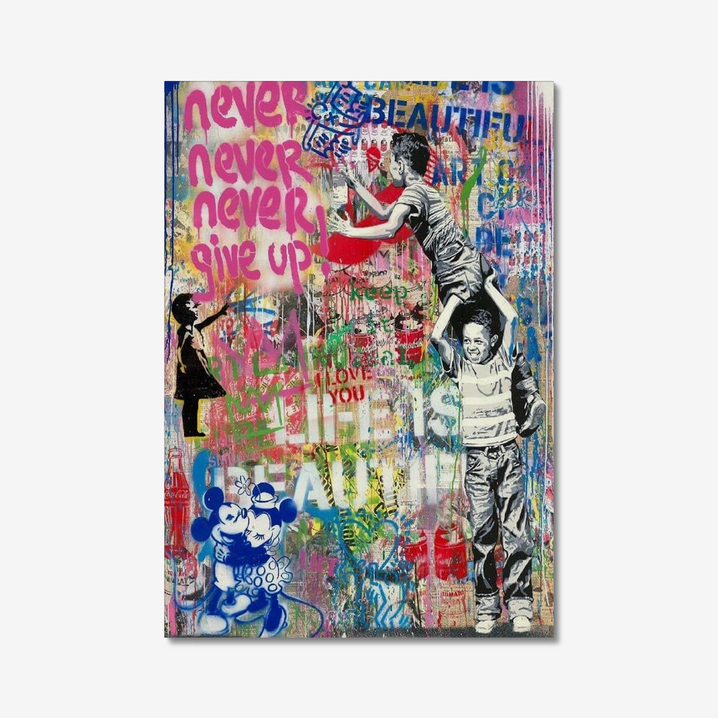 MR. BRAINWASH LIFE IS BEAUTIFUL