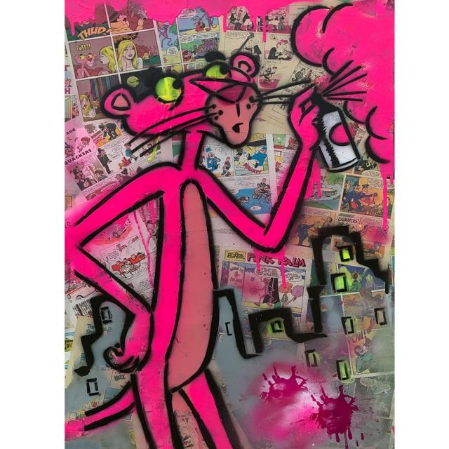 Pink Panther Pop Art 