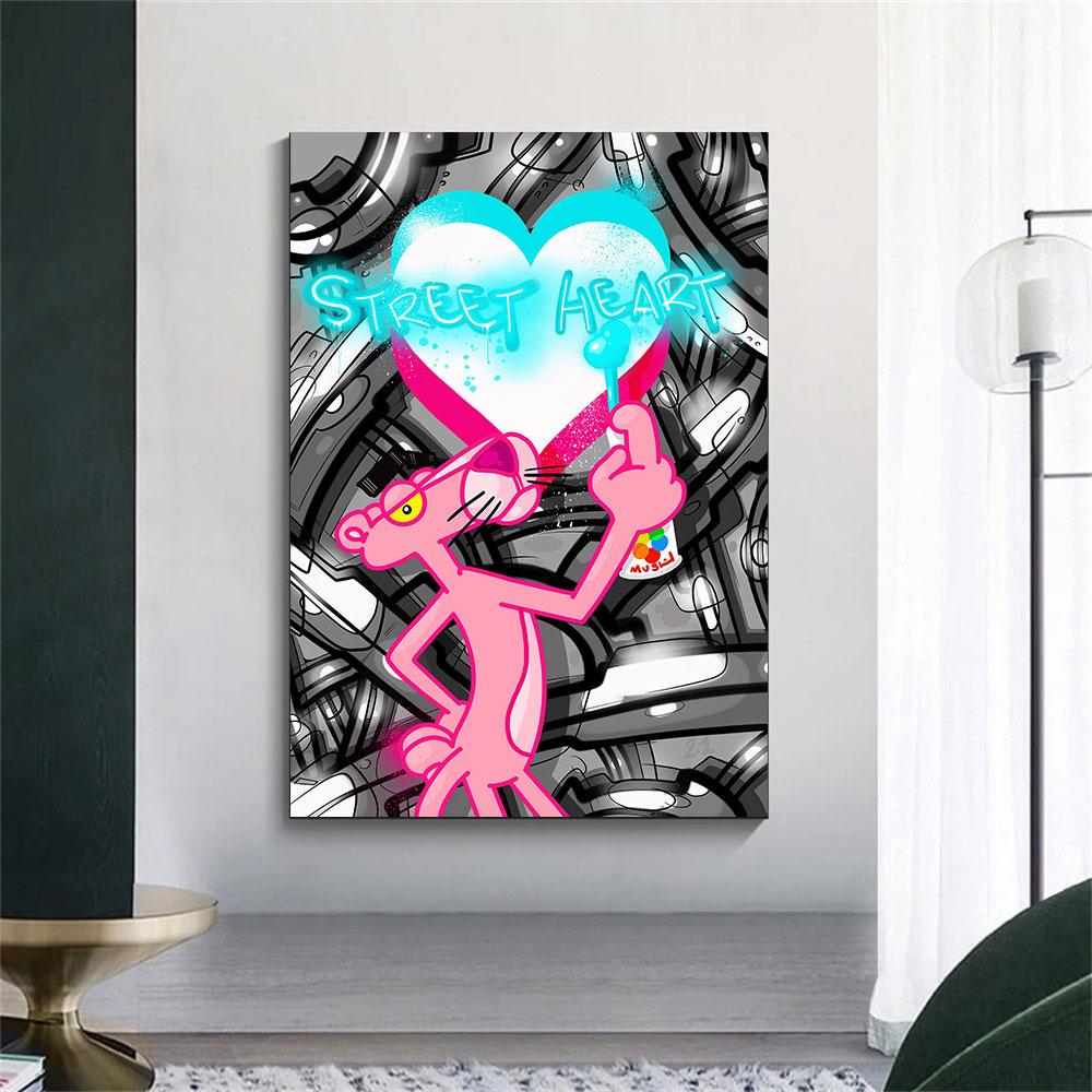 Pink Panther Street HeART