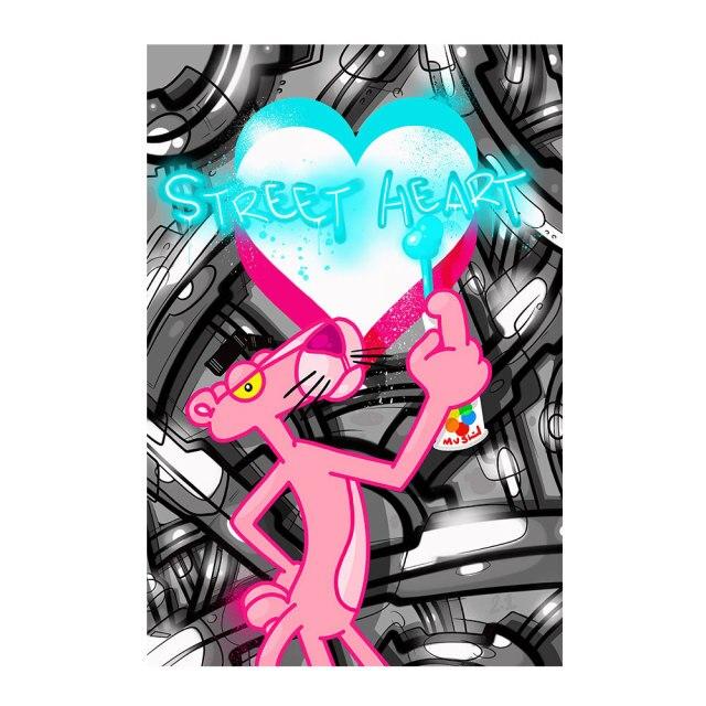 Pink Panther Street HeART